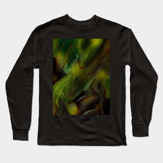 Forest of the Fae Long Sleeve T-Shirt by CryptidSakura